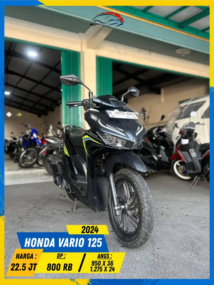 HONDA VARIO 125 2024 LIKE NEW MASZEHH HIKMAH MOTOR KEPUH