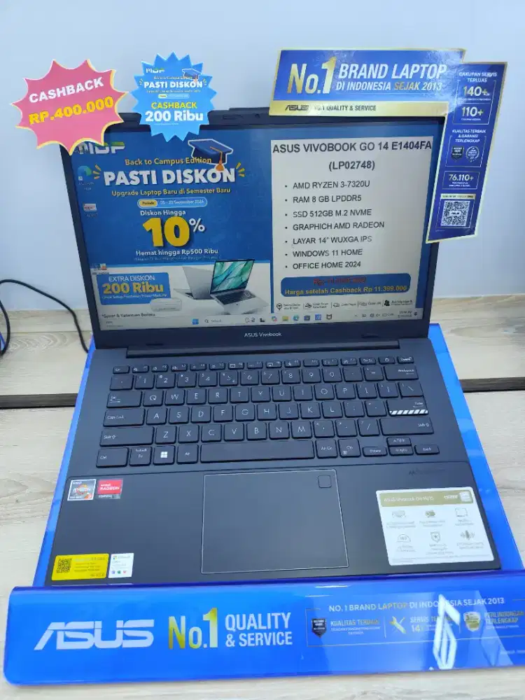 Promo cicilan laptop Asus tanpa Dp Syarat hanya KTP saja