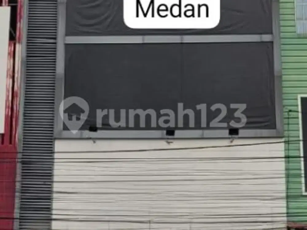 Dijual Ruko Gandeng 3,5 Lantai - Pusat Kota Medan