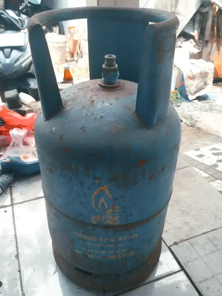 Tabung Gas 12KG Biru Kosong
