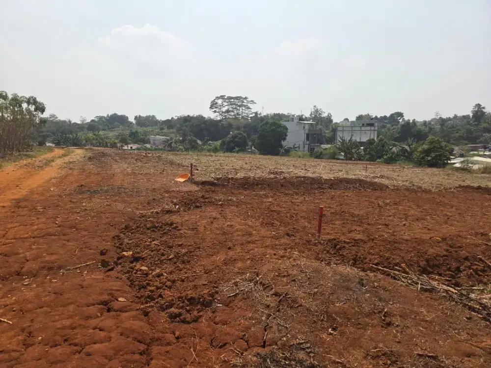 Kavling Murah 100 Jt-an, Hanya 15 Menit Stasiun Bojonggede, SHM