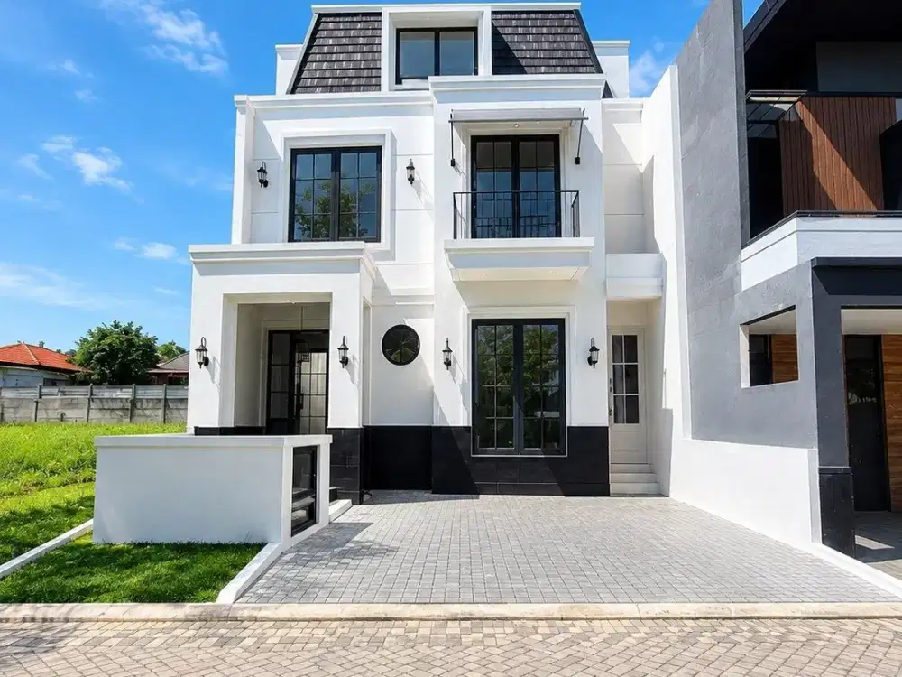 DIJUAL RUMAH BARU GRESS CLUSTER WOODLAND AMERICAN STYLE