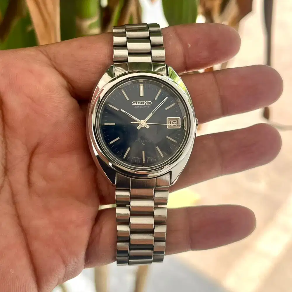 Seiko Constellation Blue Sanburst Automatic