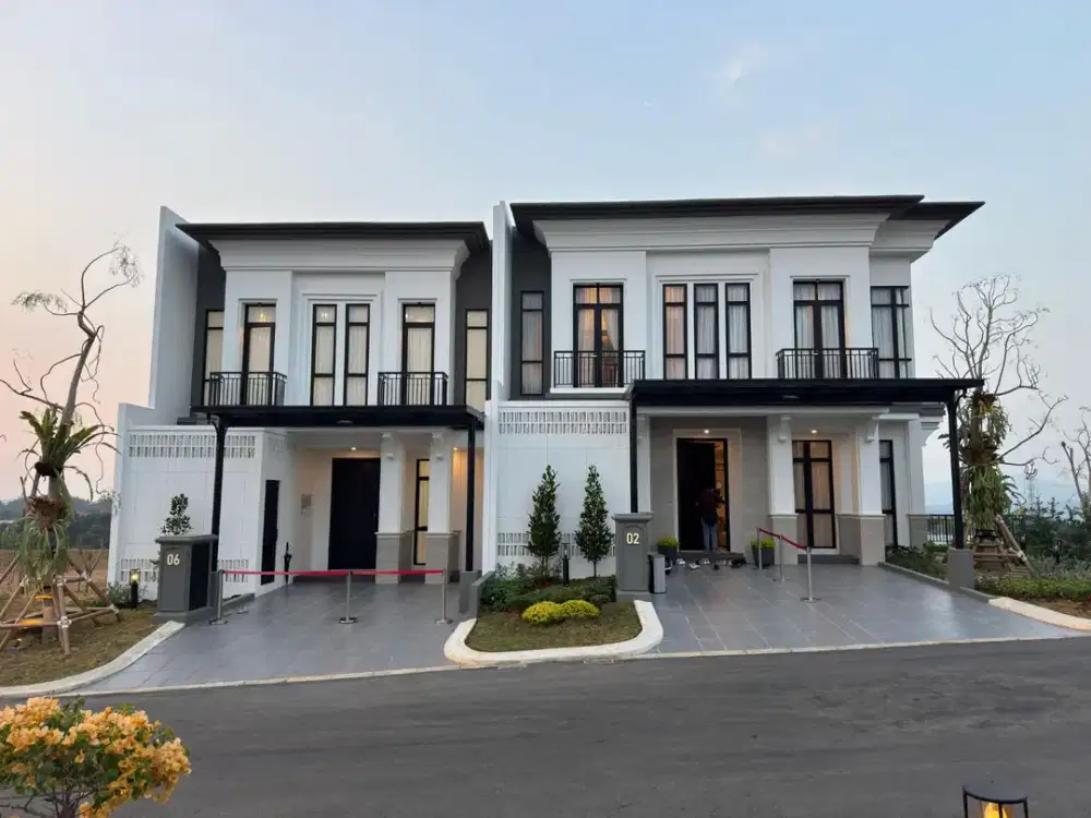 Dijual Rumah Cluster Terbaru 3 Lantai Sherwood Residence Summarecon Bogor Tipe Green 10X18