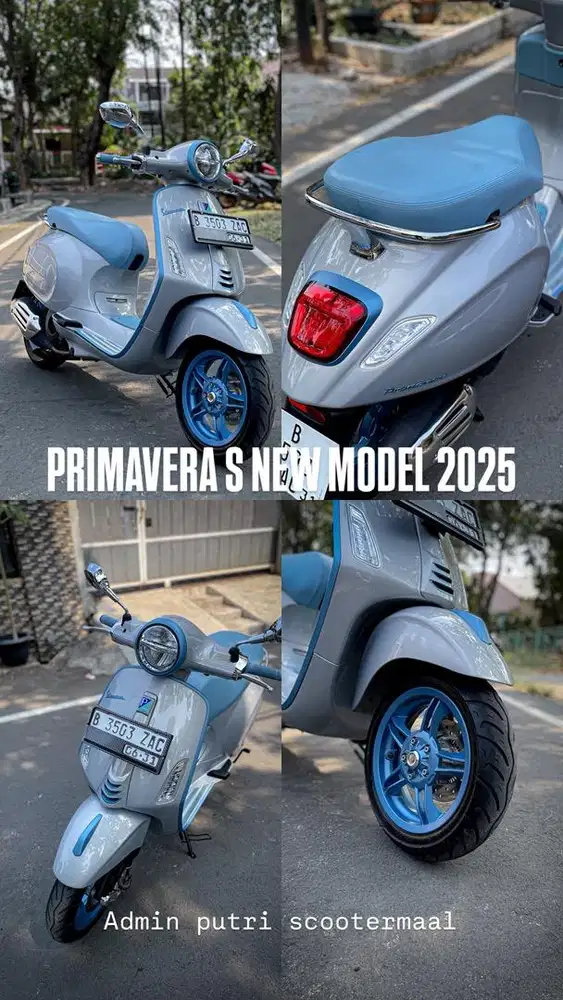 PIAGGIO PRIMAVERA S NEW MODEL 2025