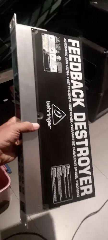 Feedback destroyer Behringer FBQ1000