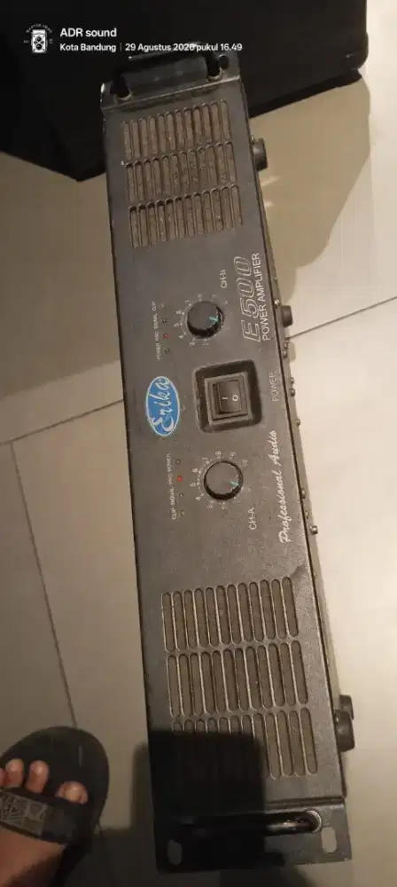 Power amplifier ERIKA E500