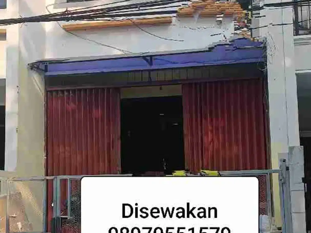 Disewakan ruko tingkat siap huni di kelapa gading jakut
