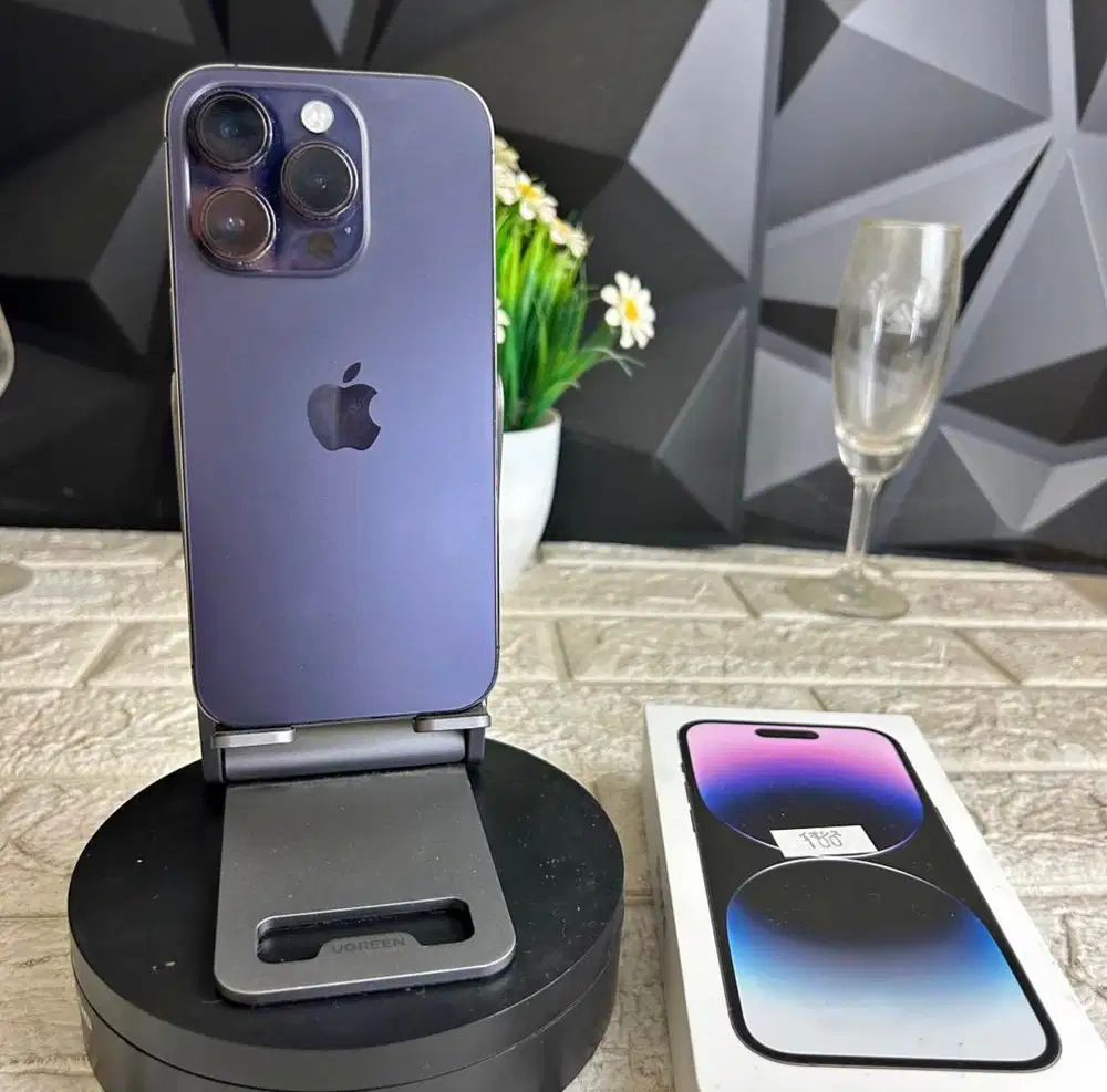 iPhone 14 Pro 256GB Garansi Inter Beacukai Setara iBox BH 95%