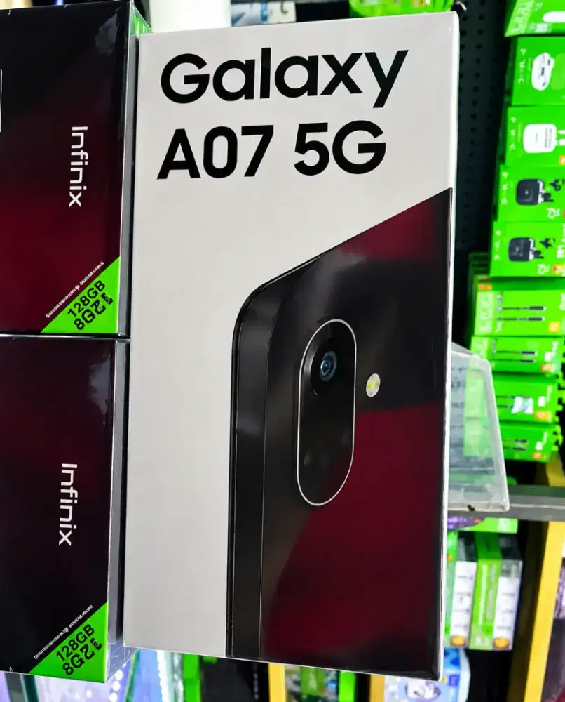 Samsung Galaxy A07 5G 6/128 Black BNIB Garansi Resmi SEIN