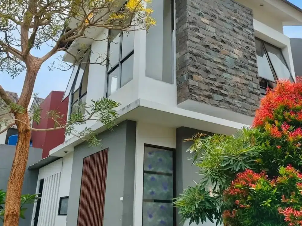Dijual Rumah Siap Huni 2 Lantai Posisi Hook di Graha Raya Bintaro, Tangerang Selatan