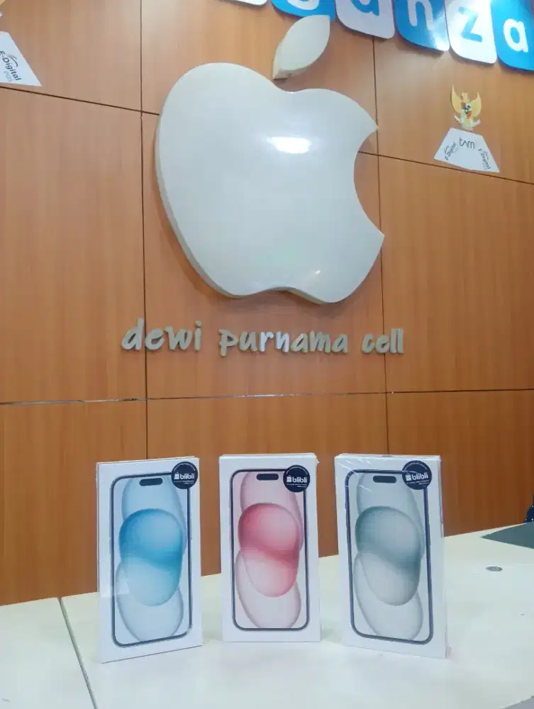 IPHONE 15 128GB GARANSI RESMI 1 TAHUN