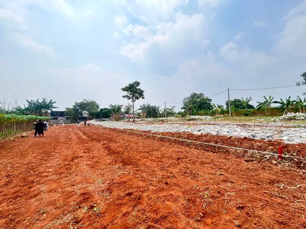 16 Menit Pasar Citayam, Dijual Kavling Hunian Row Jalan 8 Meter