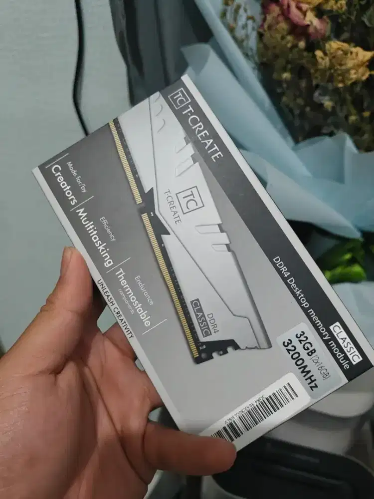 Ram Ddr4 32gb (16gbx2) T-Create Classic