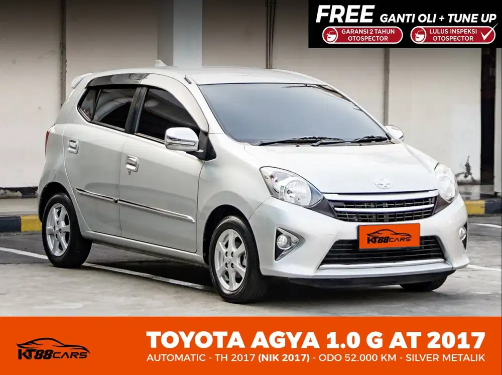 TOYOTA AGYA G AT 2017