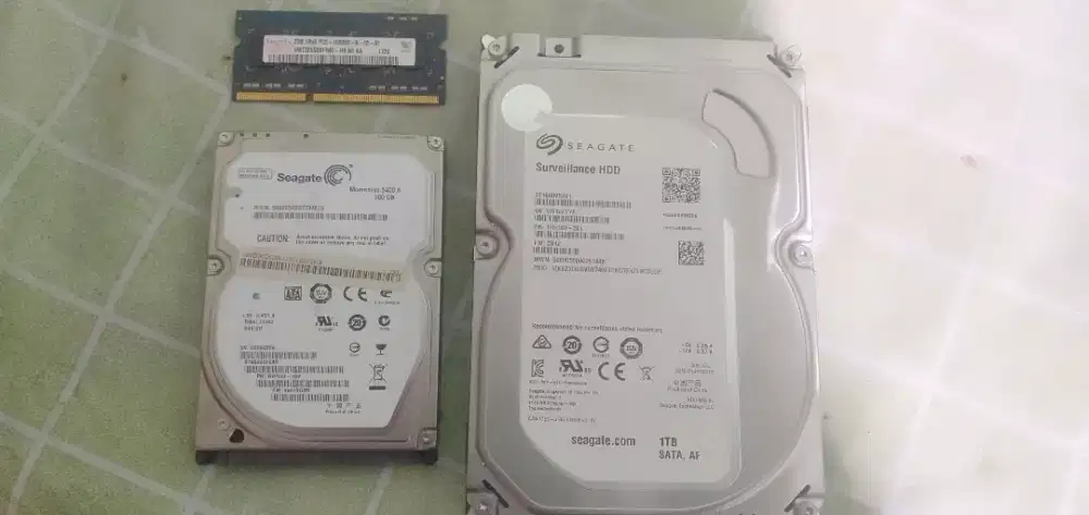 Hardisk laptop Seagate, Ram Laptop & Hardisk PC 1TB Sageate
