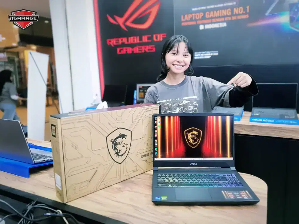 MSI Katana 15 HX i7-14650HX RTX 5050-8GB RAM 16GB SSD 512GB QHD 165Hz!