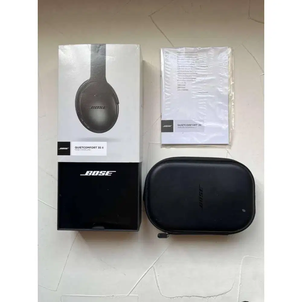 Bose QuietComfort 35 II Black - Bekas Original