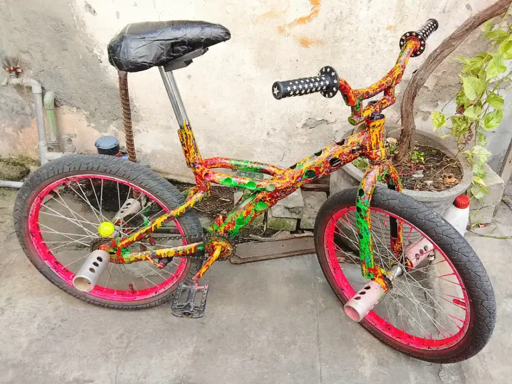 BMX  Freestyle atau Gowes Unik Custem Slow