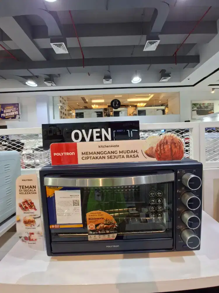 CICILAN TANPA KARTU KREDIT POLYTRON COUNTER TOP OVEN