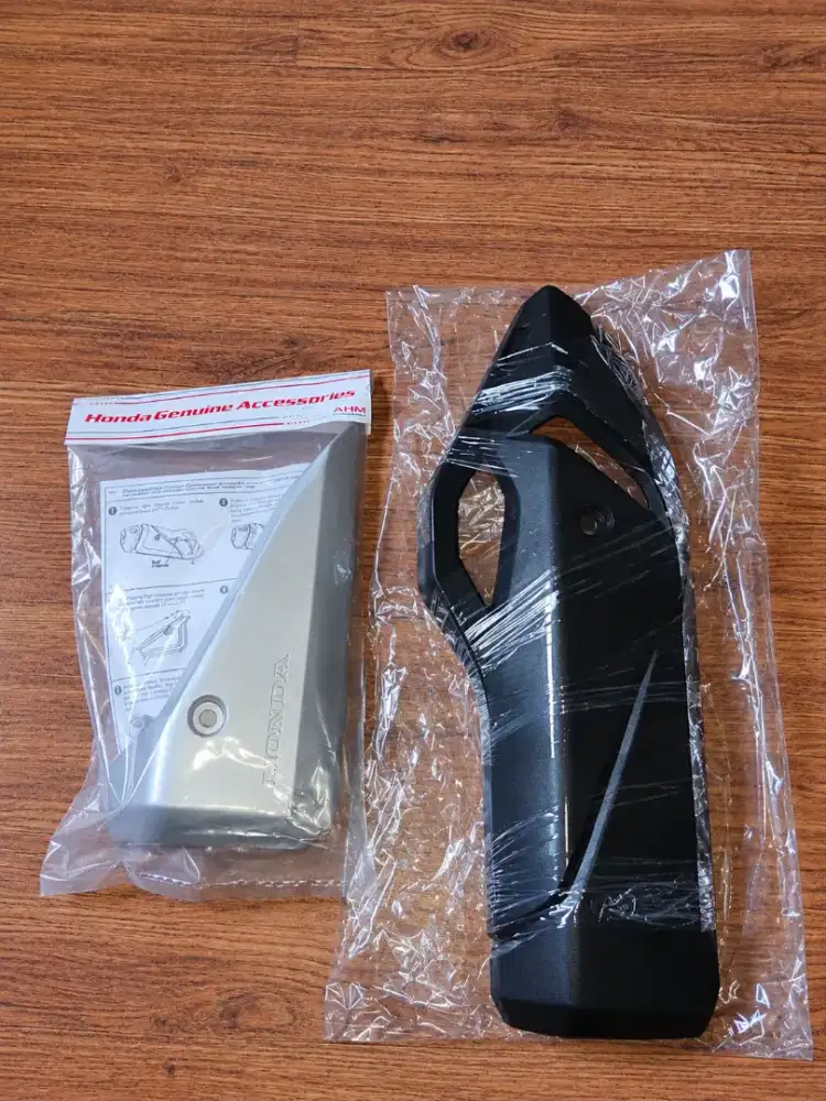 TAMENG KNALPOT VARIO 160 SAMA GARNISH ORIGINAL HONDA PNP PCX 160