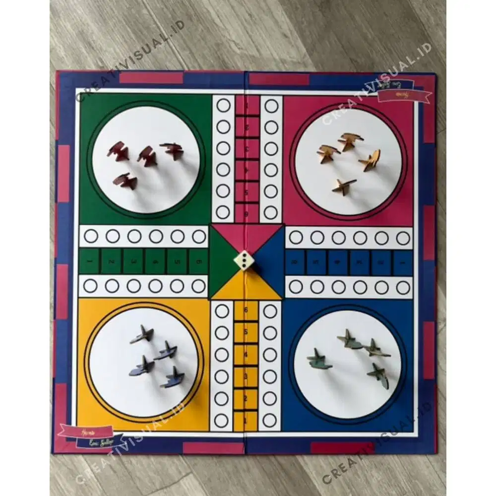 Hermes Ludo Board Game - Permainan Papan Kuda Luxury Gift