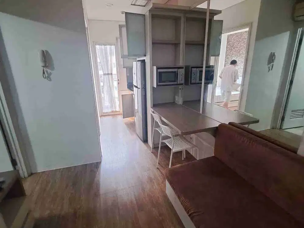 disewakan 1BR full furnished apartemen madison park lokasi belakang central park