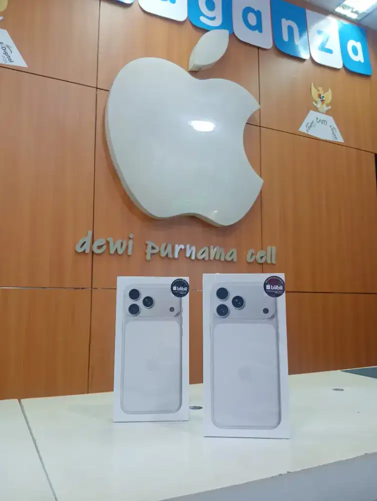 IPHONE 17 PROMAX 512GB SILVER GARANSI RESMI 1 TAHUN