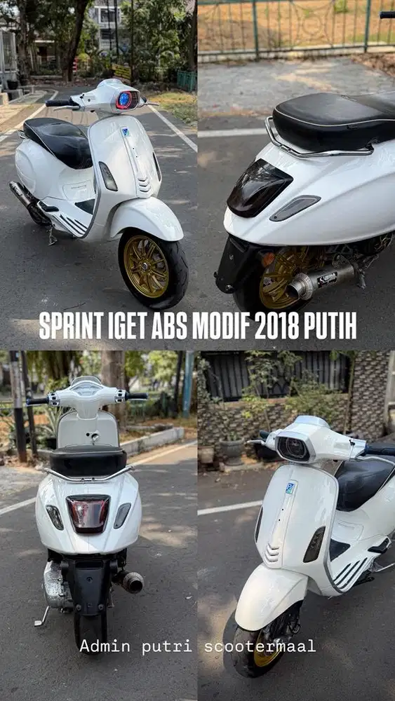 PIAGGIO VESPA SPRINT IGET ABS 2018