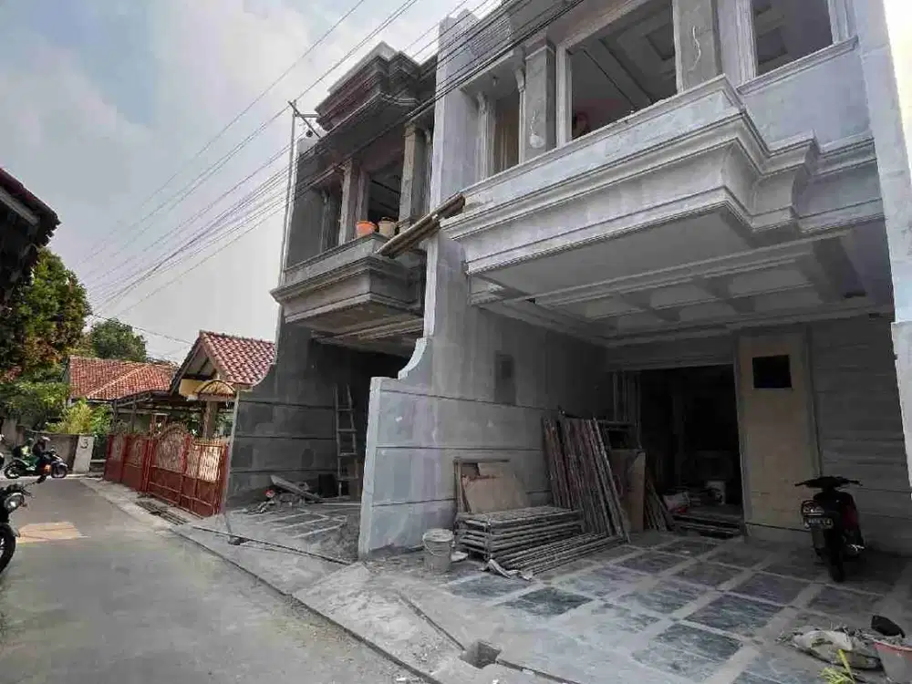 Hunian mewah 2 lantai siap Huni tirtajaya sukmajaya dekat GDC depok