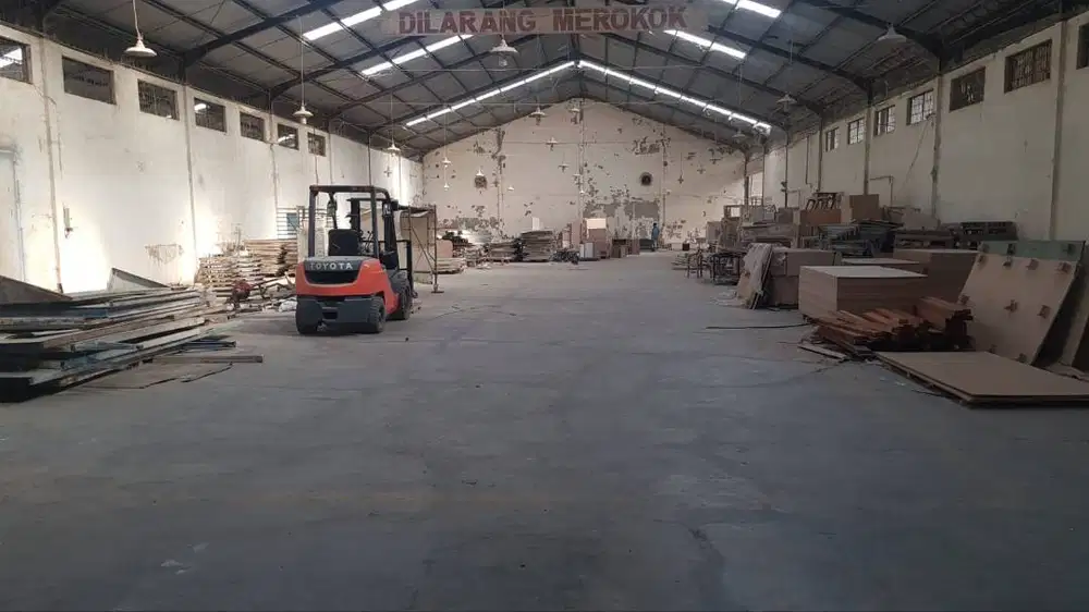 Dijual Murah Bangunan Ex Pabrik Mebel Cerme Gresik Luas Strategis