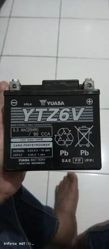 Akki Bekas Original Copotan Vario New 125