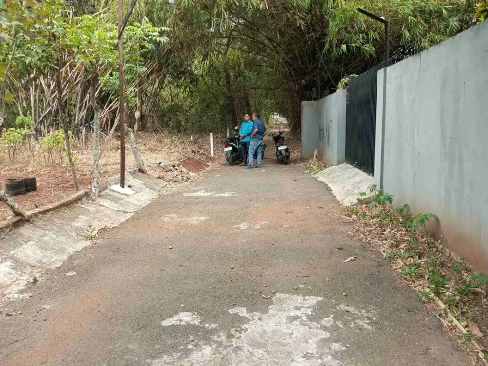 Jual cepat tanah murah komplek Deplu pondok aren Bintaro