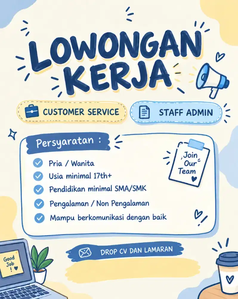 LOWONGAN PEKERJAAN