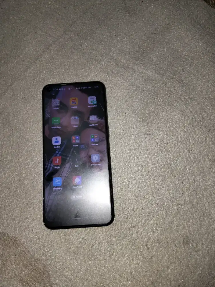 Jual hp Oppo a53 kondisi normal no minus kelengkapan hp+cas
