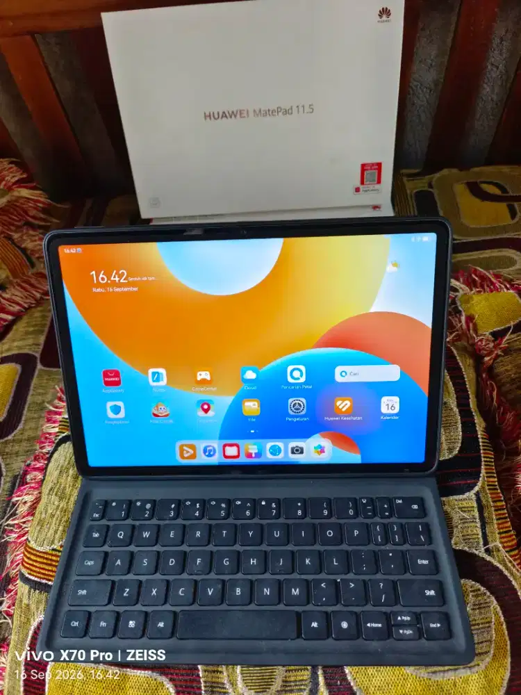 Huawei Matepad 11.5 (BTKR W09) ram 6/128gb mulus istimew garansi