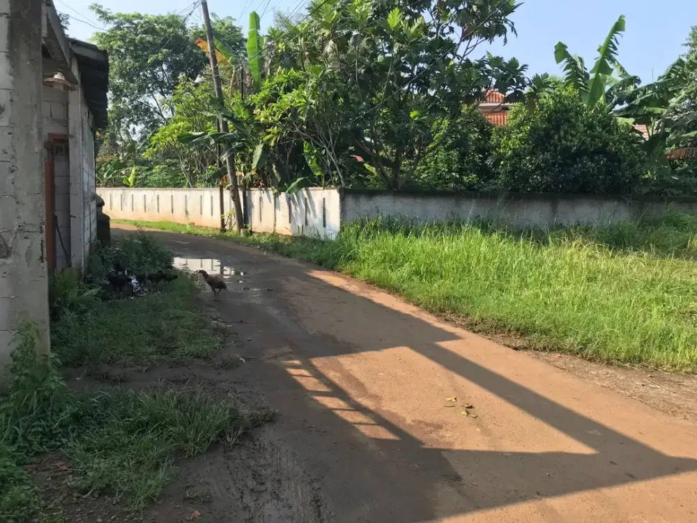 Tanah Kavling Dekat Calon Pintu Tol Bojong Gede Dijual Murah