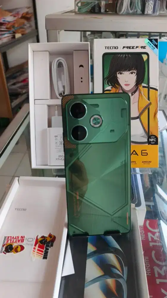 Tecno pova 6 ram 8+8/256 ori fullset