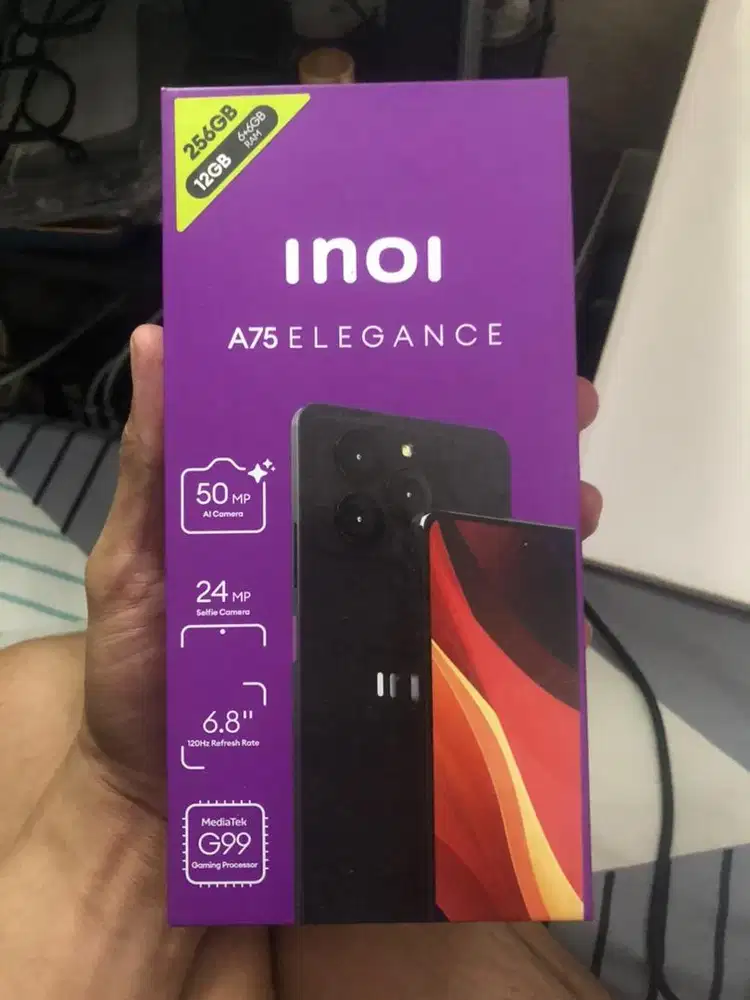 Inoi A75 6/256gb masih mulus
