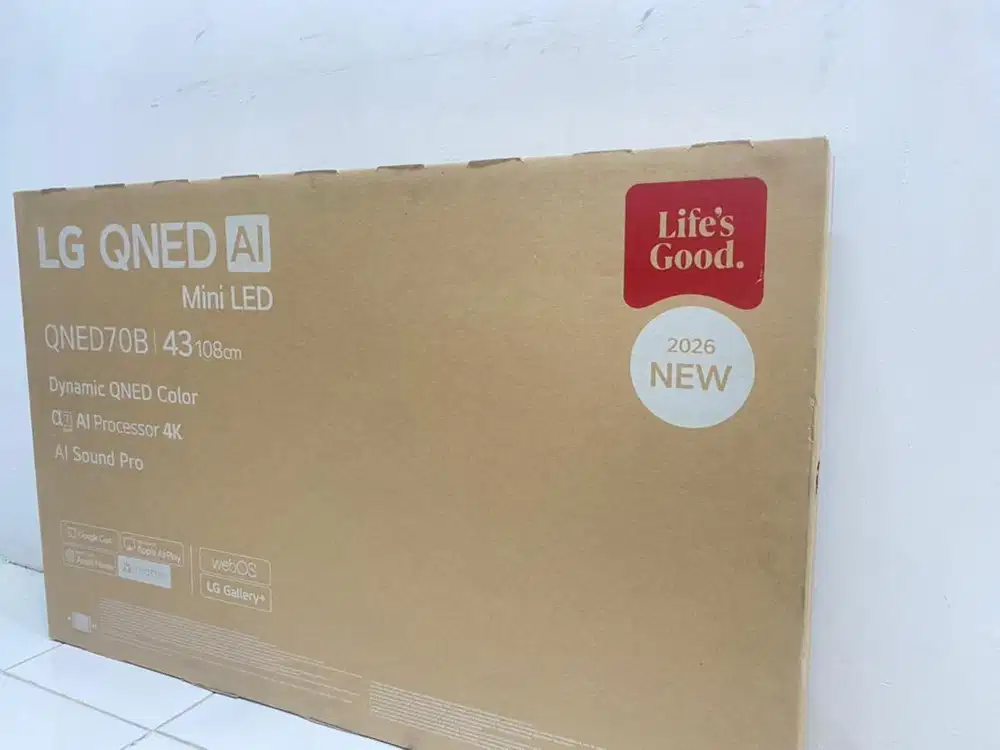 LG QNED AI 70BSA Mini LEd 4K Smart TV 2026 43 inc