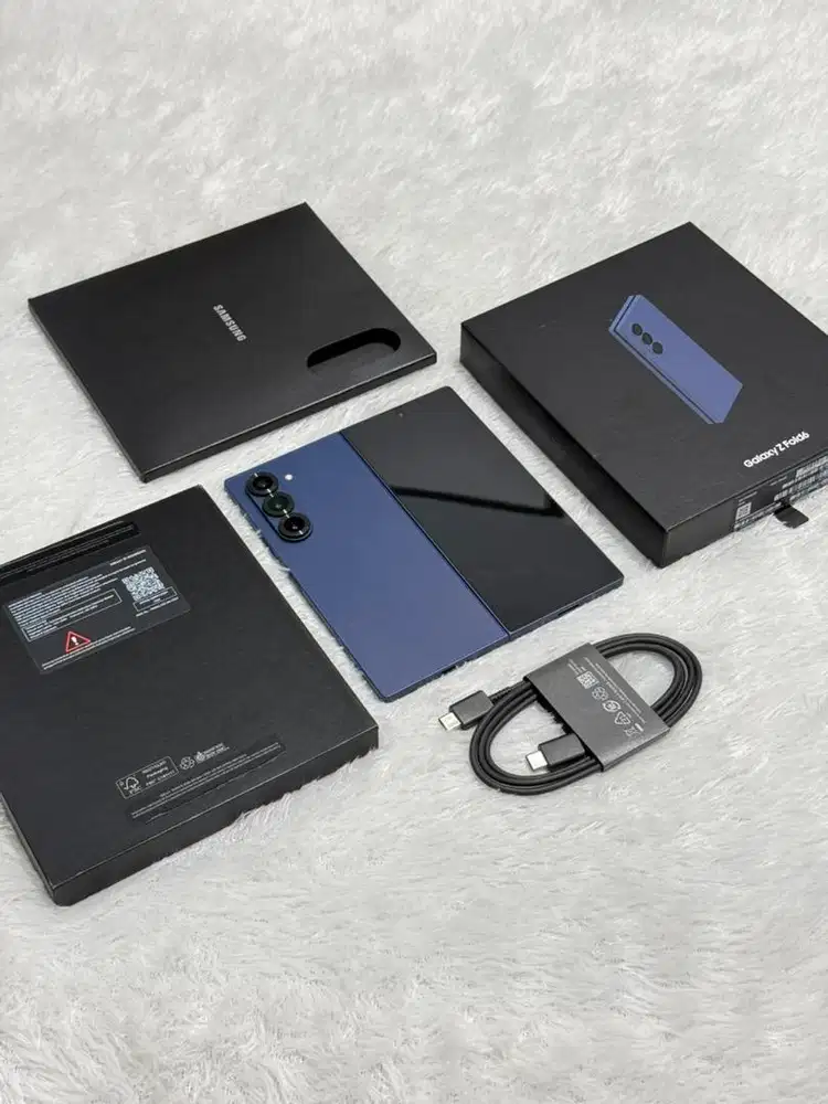 Samsung Galaxy Z Fold 6 12/256GB Resmi SEIN Like New  - Navy