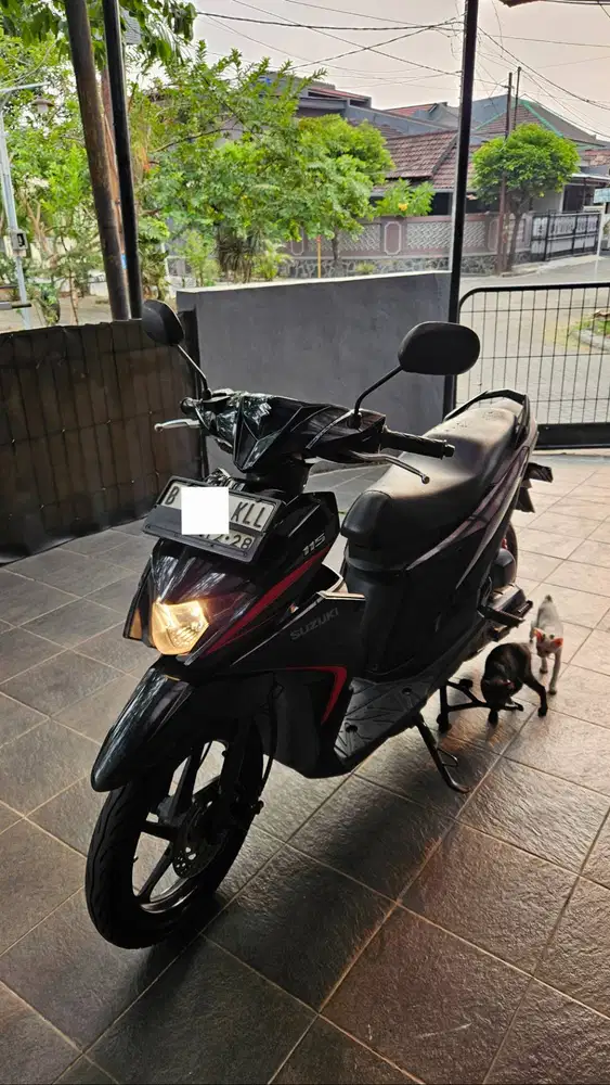 Suzuki Nex II 2018 Hitam Merah Mesin Mulus Pajak Hidup