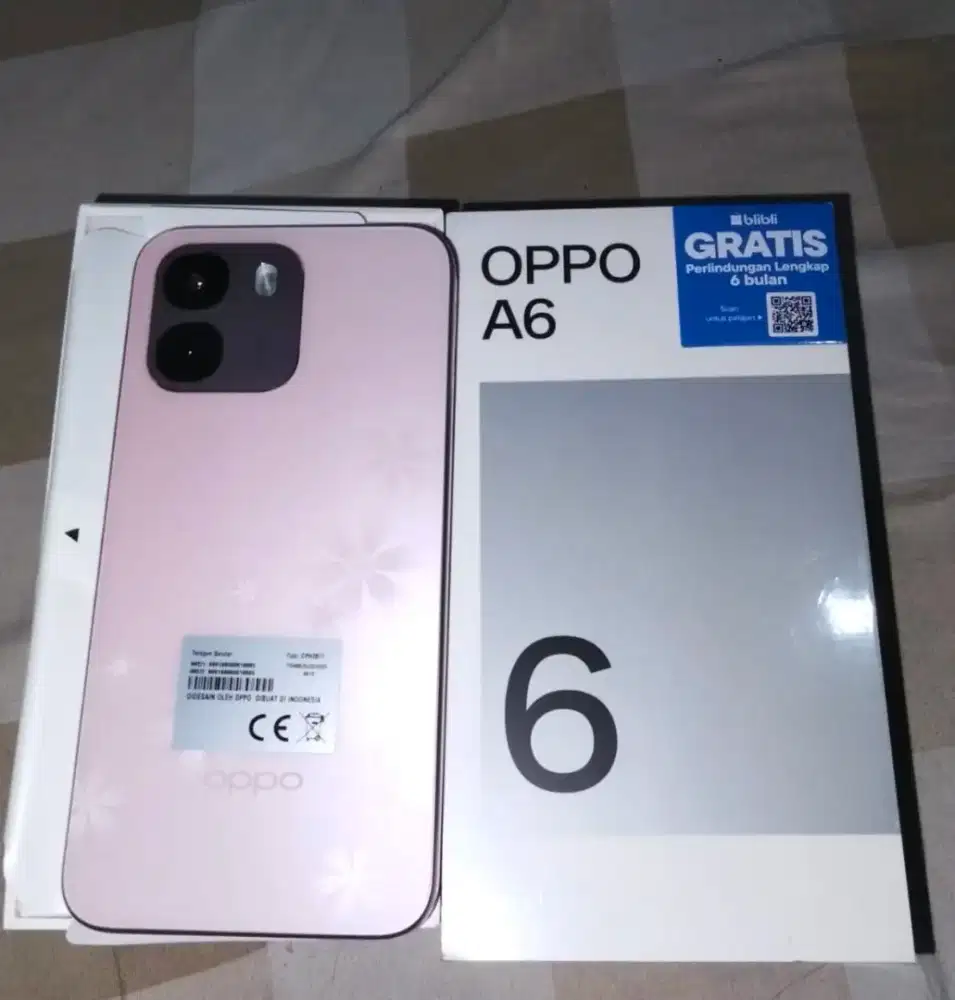 Di jual hp baru Oppo a6 ram 6+6/256 tidak jadi di pakai