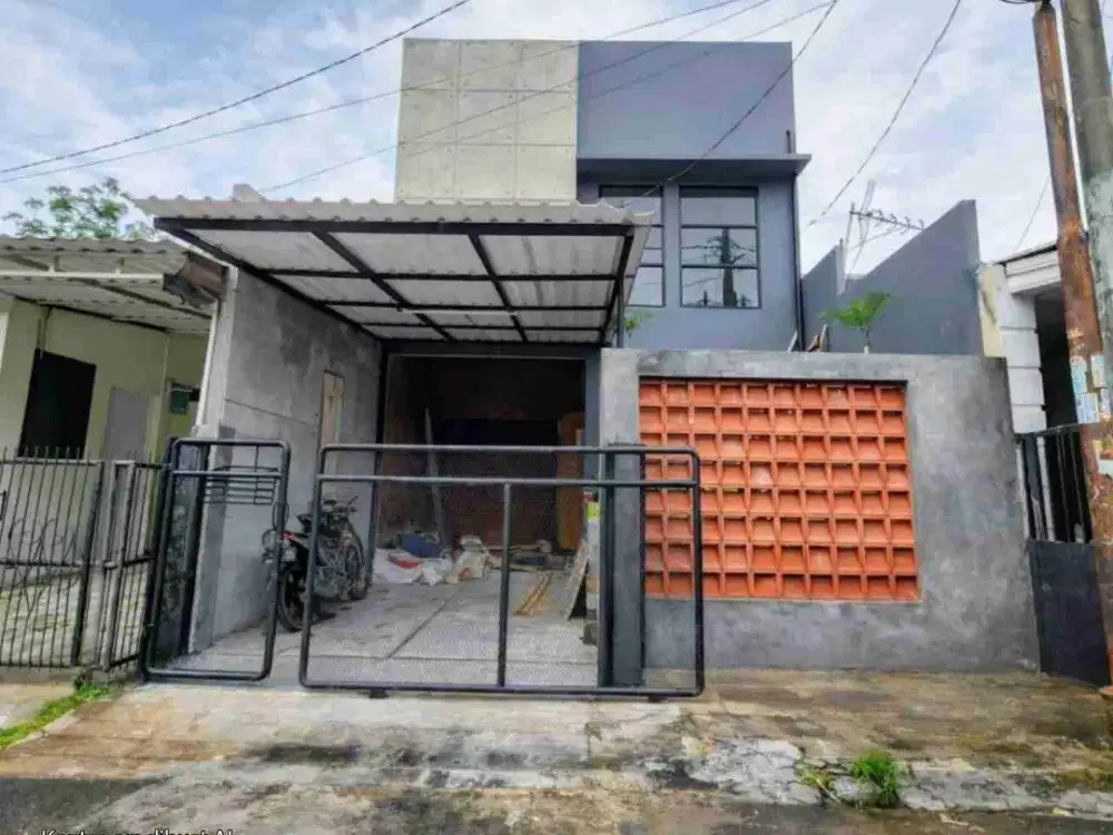TURUN HARGA DIJUAL RUMAH INDUSTRIAL MODERN NUSALOKA BSD