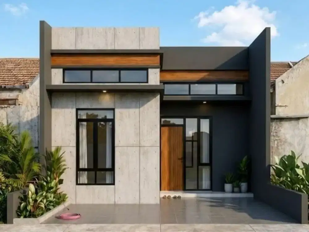 992 Cluster Modern 1 Lantai di Benda Baru, Pamulang, Tangerang Selatan