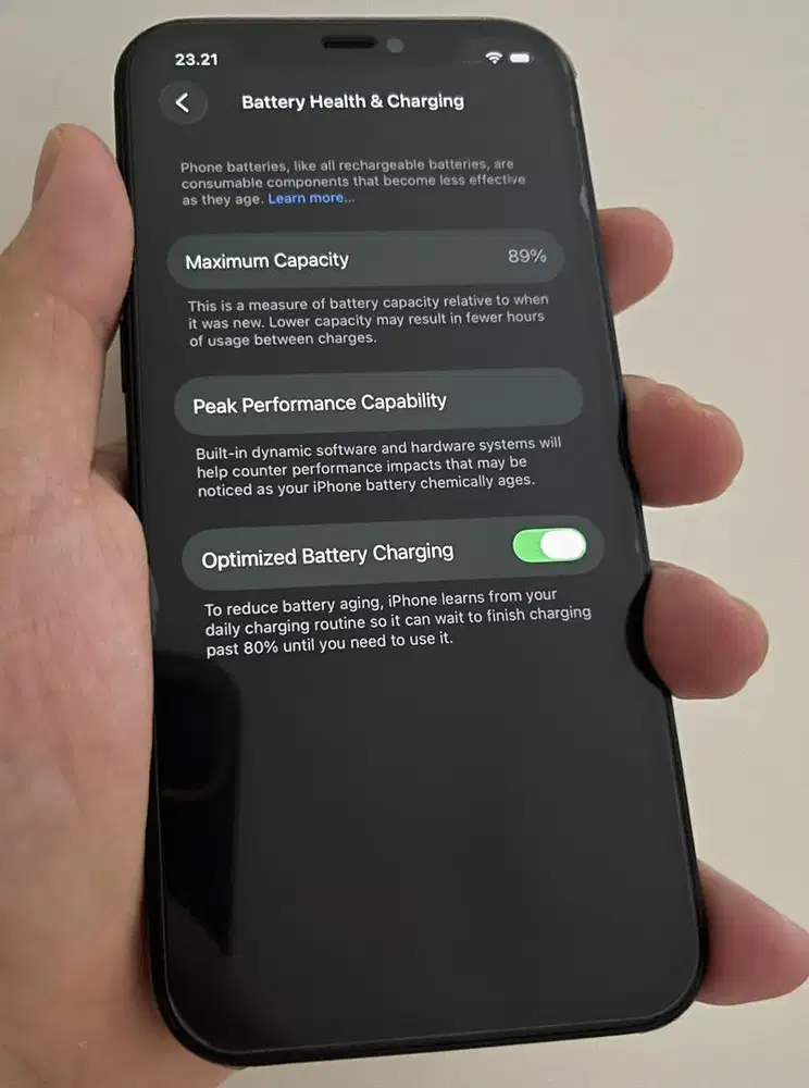 IPHONE 12 HITAM 128GB RESMI CUKAI