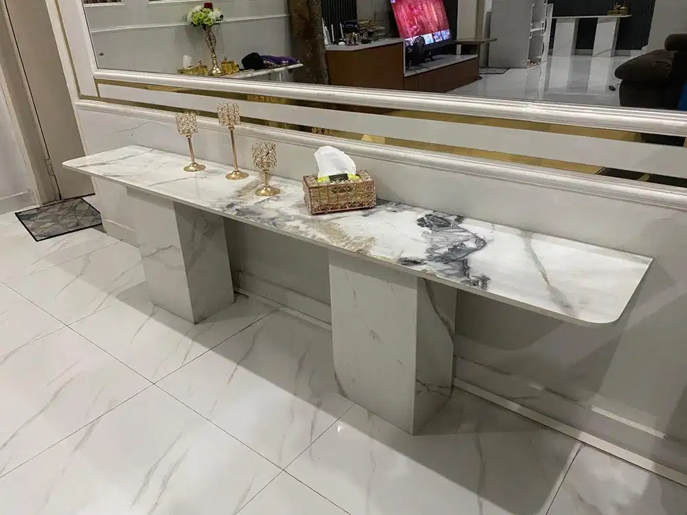 Meja Custom (Marmer Granite)