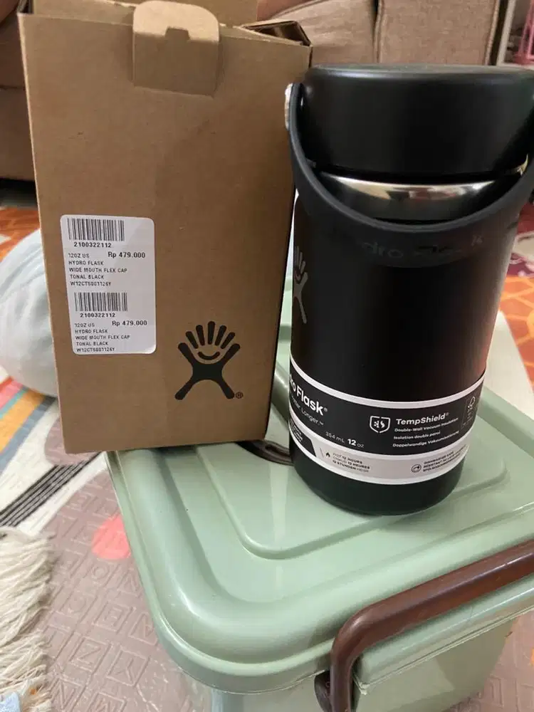 Hydro flask original hitam
