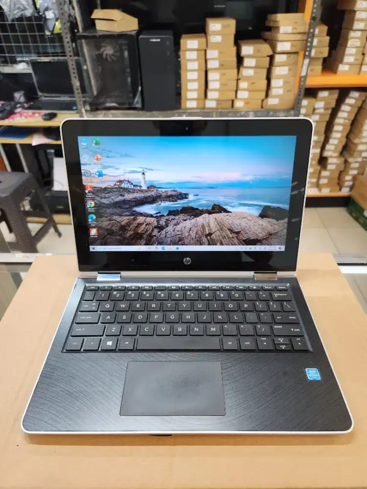 Jual laptop hp Pavilion X390 yoga layar touchscreen bisa di lipat