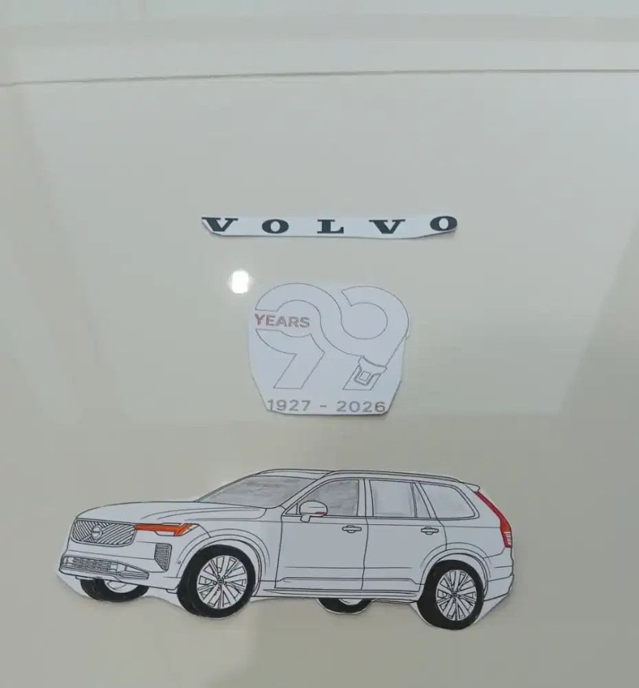 Lembar Gambar Mewarnai Volvo Edisi Khusus 99 Tahun